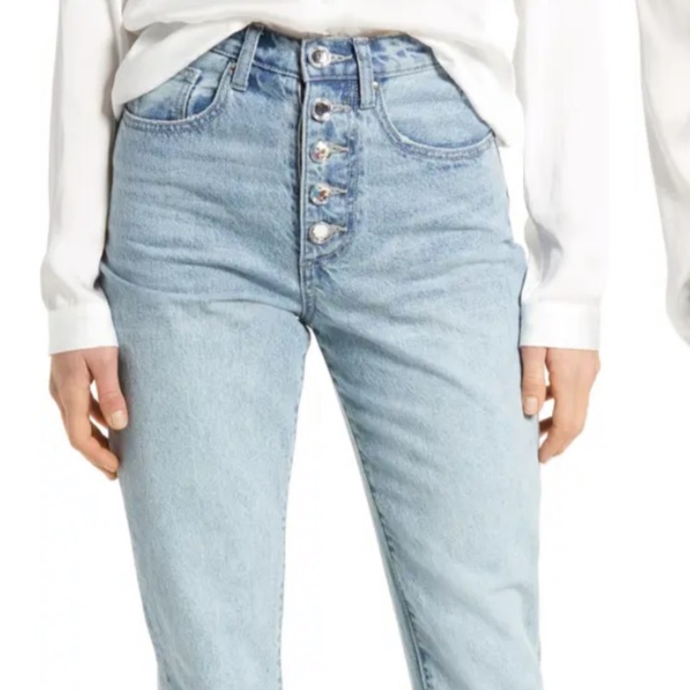We Wore What High Rise Jeans